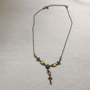 Avon necklace and earring set.